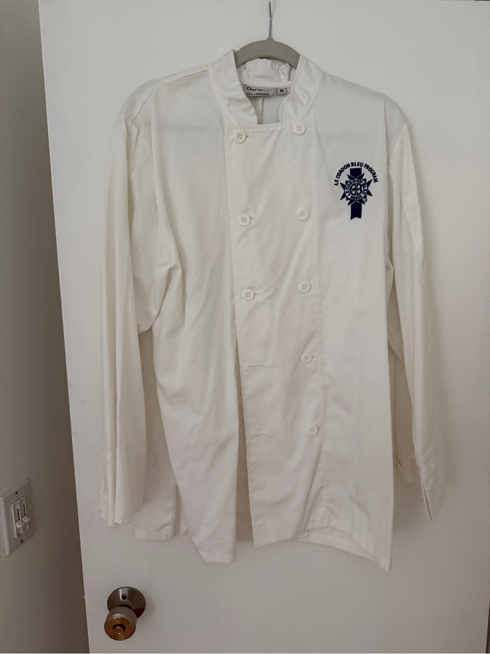 Le Cordon Bleu Chef Jacket - White - size M